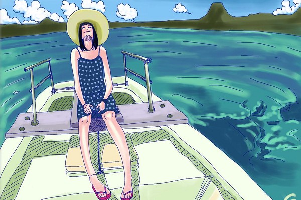 每日心事重重,不如出海溜溜