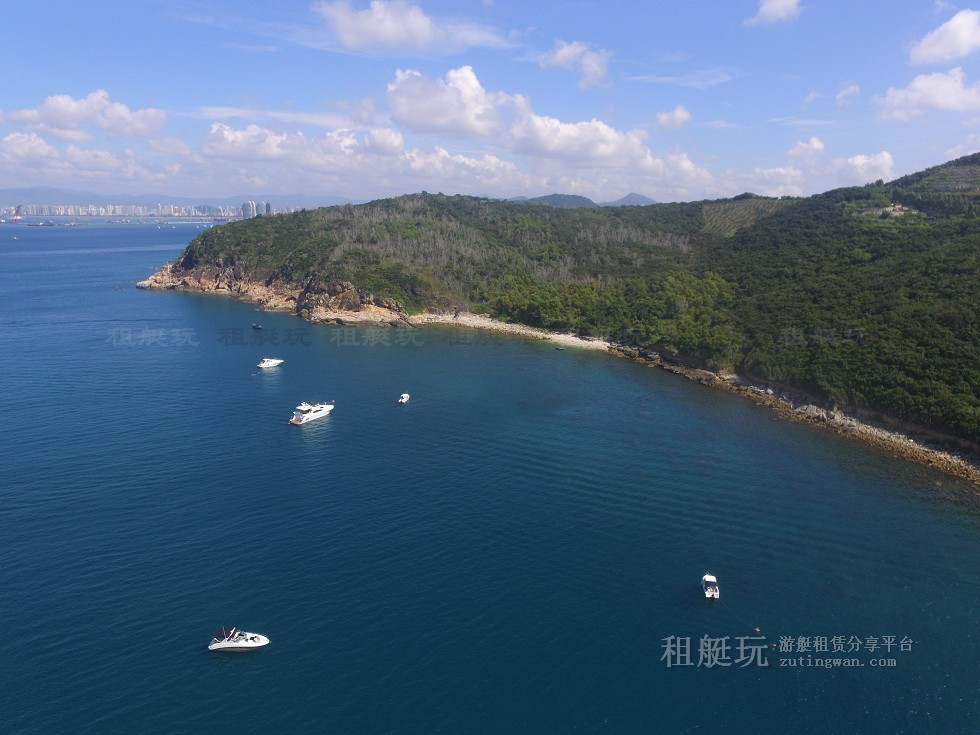 三亞旅游游艇租賃,三亞港至三亞角航線